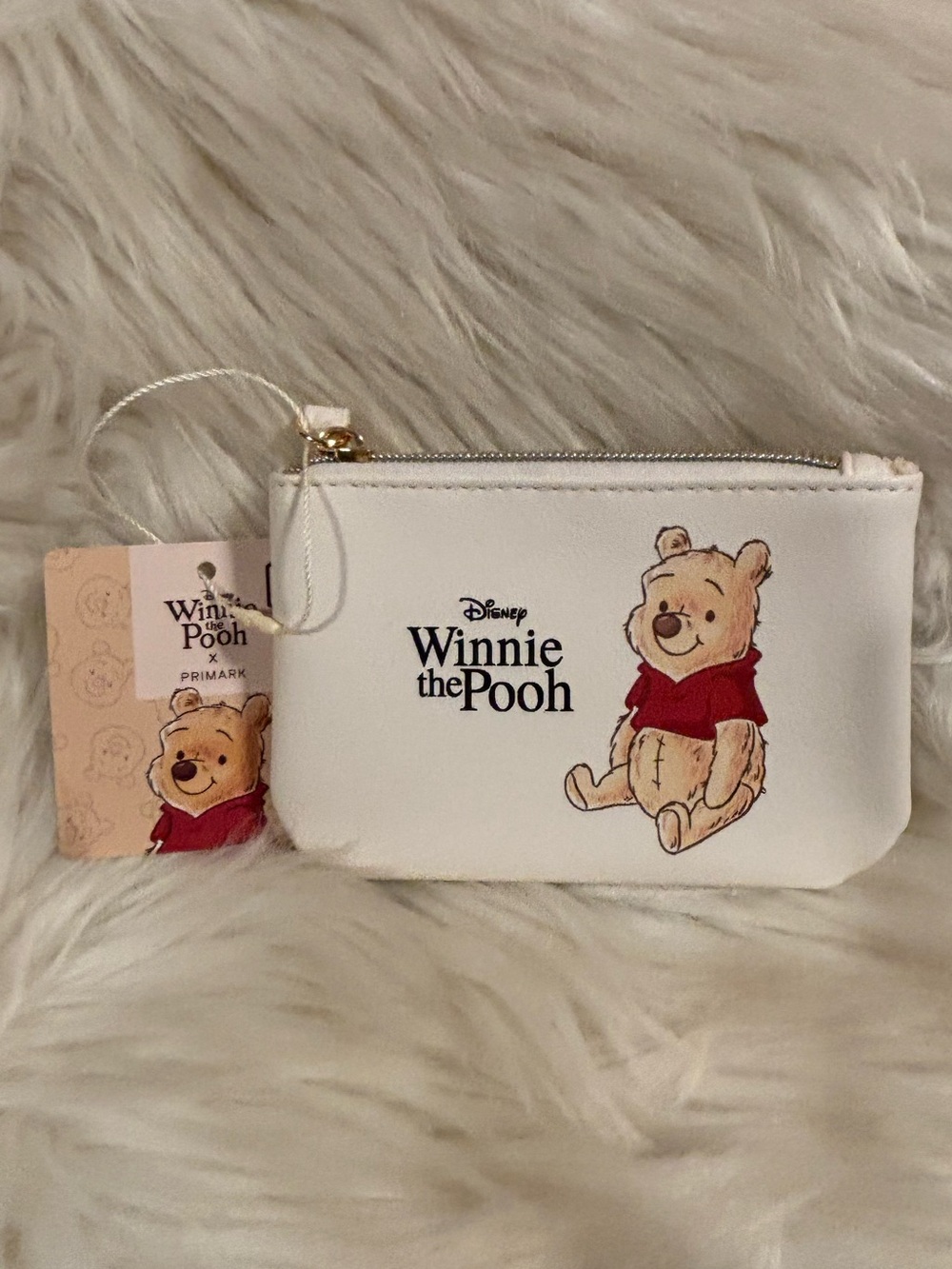 Disney Winnie The Pooh Coin Purse Faux Leather NWT
